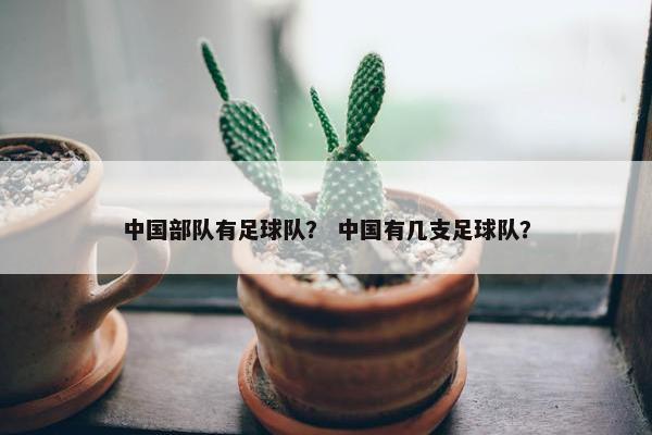 中国部队有足球队？ 中国有几支足球队？