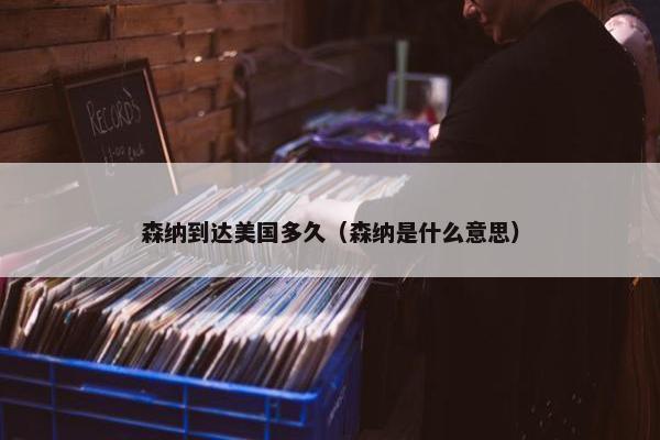 森纳到达美国多久（森纳是什么意思）