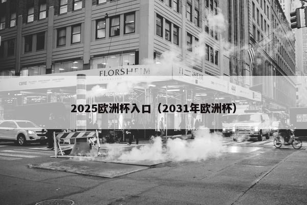 2025欧洲杯入口（2031年欧洲杯）