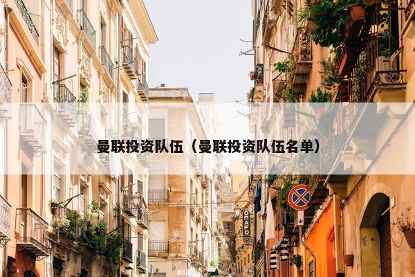 曼联投资队伍（曼联投资队伍名单）