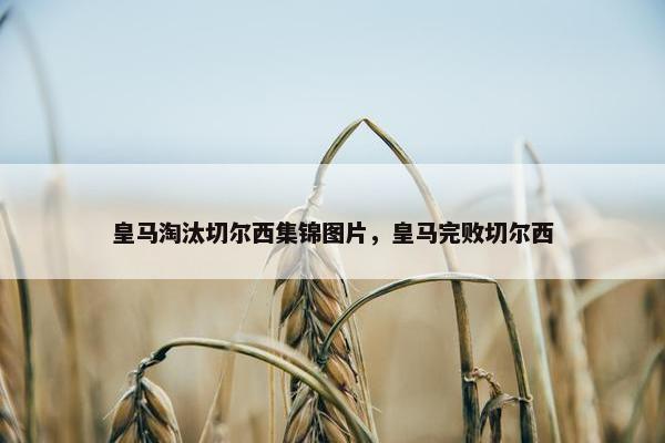 皇马淘汰切尔西集锦图片，皇马完败切尔西
