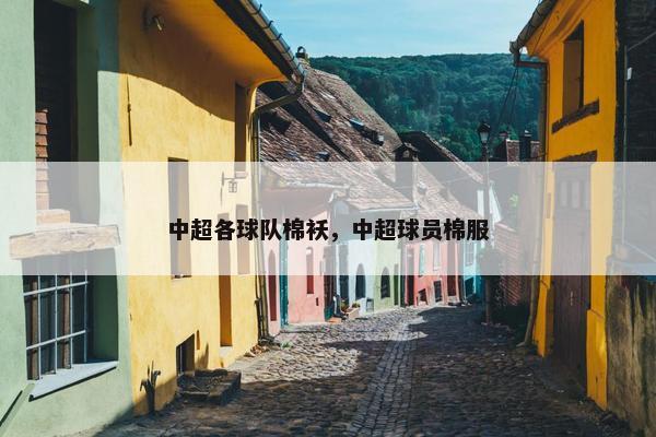 中超各球队棉袄，中超球员棉服