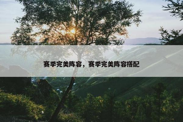 赛季完美阵容，赛季完美阵容搭配
