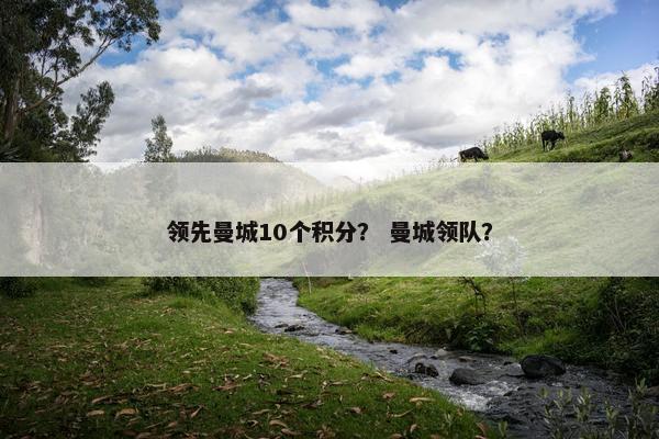 领先曼城10个积分？ 曼城领队？