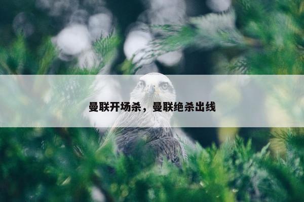 曼联开场杀，曼联绝杀出线