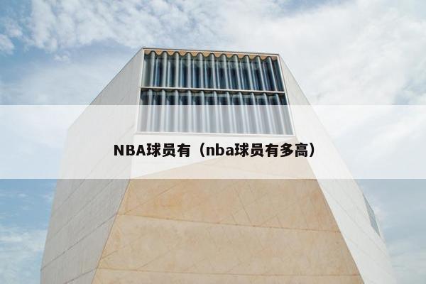 NBA球员有（nba球员有多高）