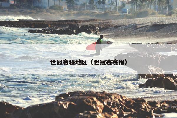 世冠赛程地区（世冠赛赛程）