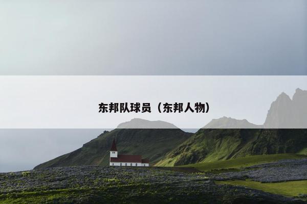 东邦队球员（东邦人物）