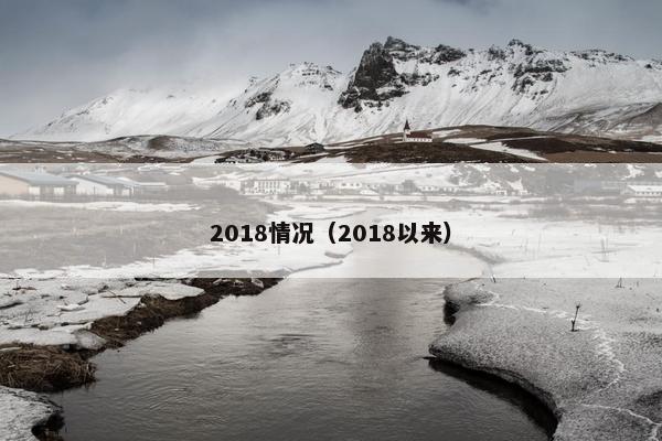 2018情况（2018以来）