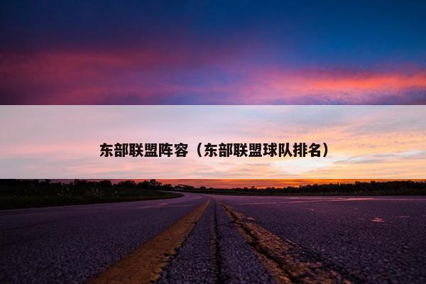 东部联盟阵容（东部联盟球队排名）