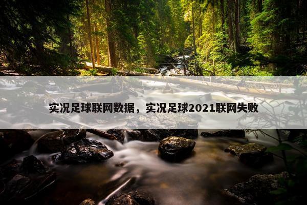 实况足球联网数据，实况足球2021联网失败