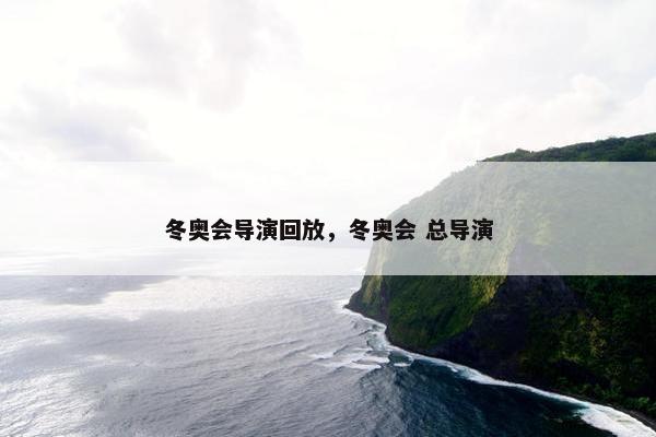 冬奥会导演回放，冬奥会 总导演