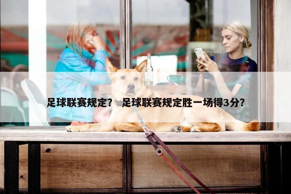 足球联赛规定？ 足球联赛规定胜一场得3分？