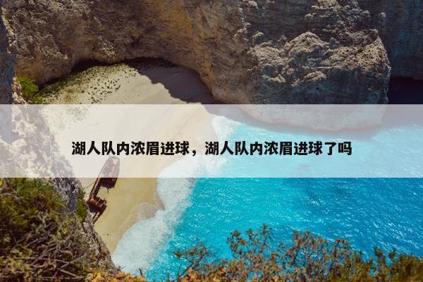 湖人队内浓眉进球，湖人队内浓眉进球了吗