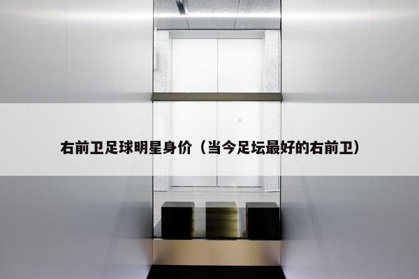 右前卫足球明星身价（当今足坛最好的右前卫）