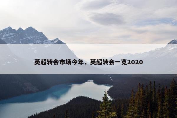 英超转会市场今年，英超转会一览2020