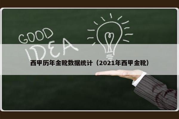 西甲历年金靴数据统计（2021年西甲金靴）