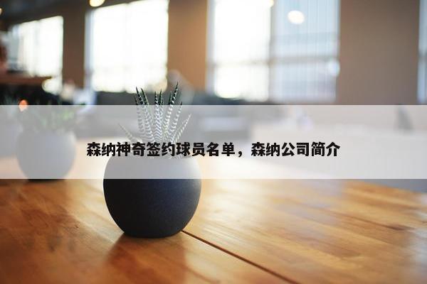 森纳神奇签约球员名单，森纳公司简介