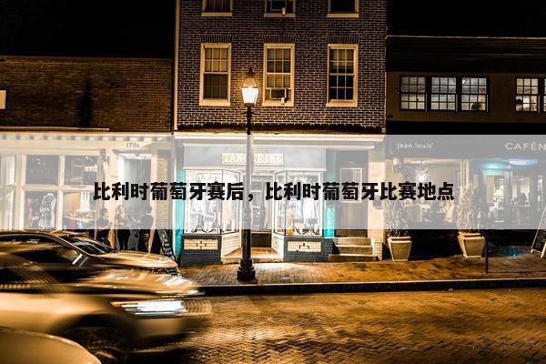 比利时葡萄牙赛后，比利时葡萄牙比赛地点