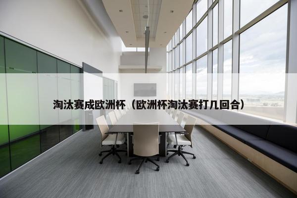 淘汰赛成欧洲杯（欧洲杯淘汰赛打几回合）