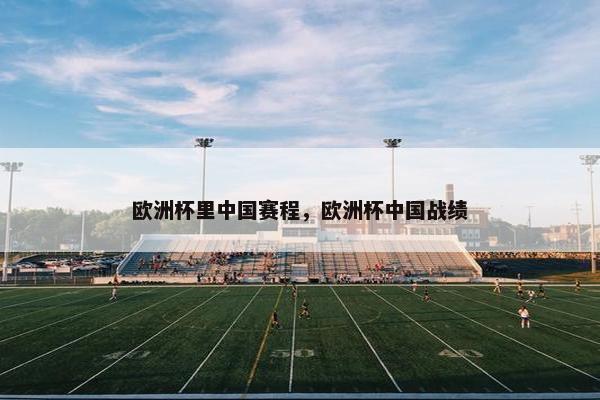 欧洲杯里中国赛程，欧洲杯中国战绩