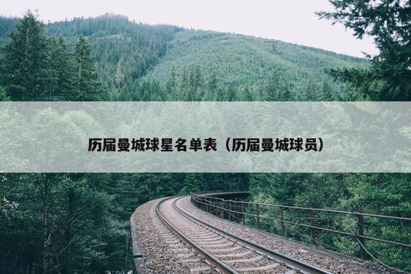历届曼城球星名单表（历届曼城球员）