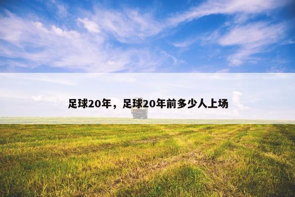 足球20年，足球20年前多少人上场