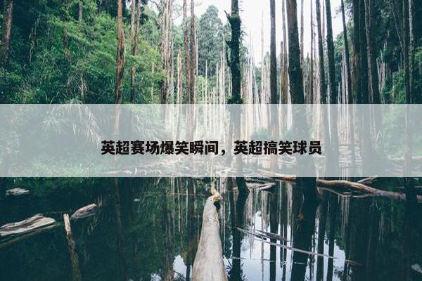 英超赛场爆笑瞬间，英超搞笑球员