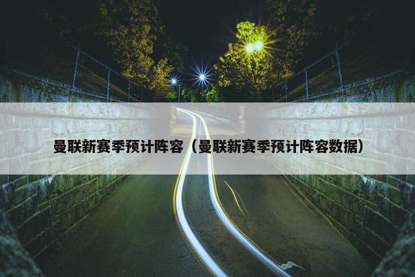 曼联新赛季预计阵容（曼联新赛季预计阵容数据）