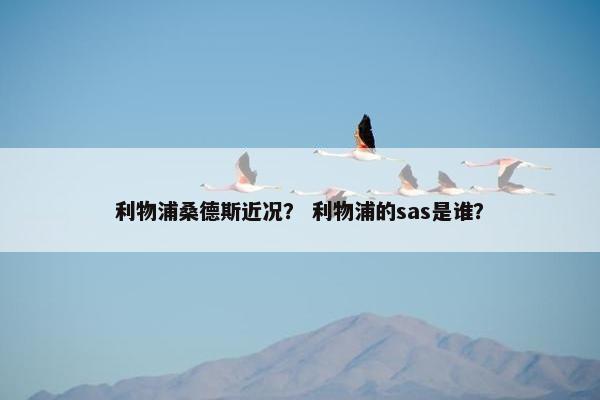 利物浦桑德斯近况？ 利物浦的sas是谁？