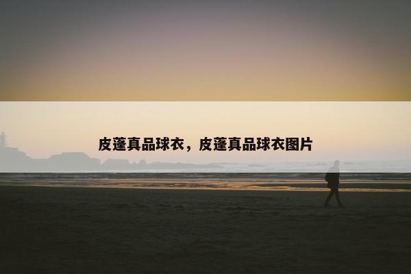 皮蓬真品球衣，皮蓬真品球衣图片