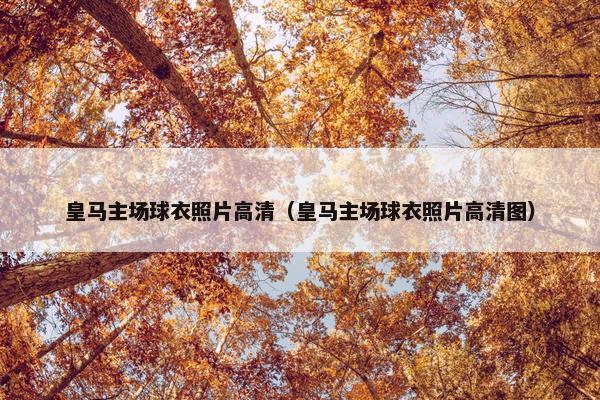 皇马主场球衣照片高清（皇马主场球衣照片高清图）