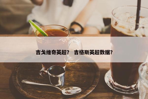 吉戈维奇英超？ 吉格斯英超数据？