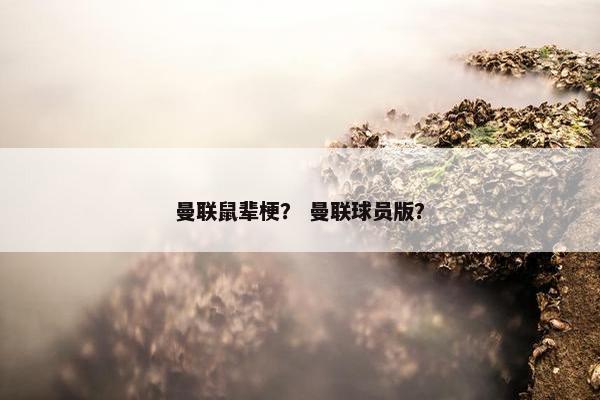 曼联鼠辈梗？ 曼联球员版？