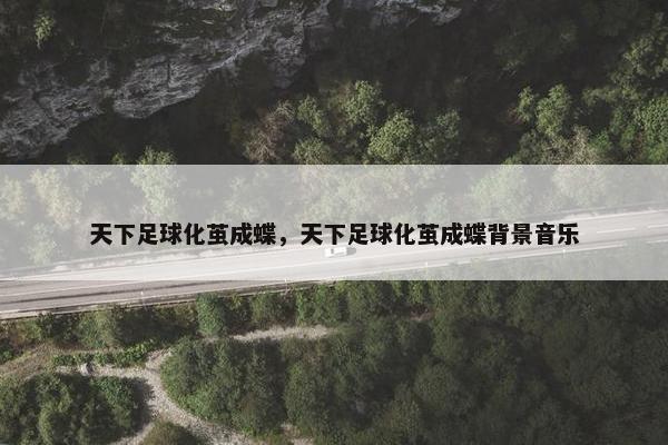 天下足球化茧成蝶，天下足球化茧成蝶背景音乐