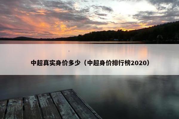 中超真实身价多少（中超身价排行榜2020）