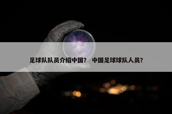 足球队队员介绍中国？ 中国足球球队人员？