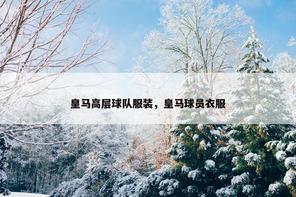 皇马高层球队服装，皇马球员衣服